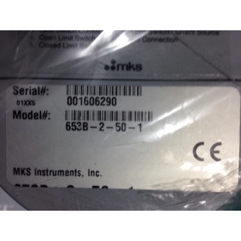 MKS 653B-2-50-1 Throttle Control Valve